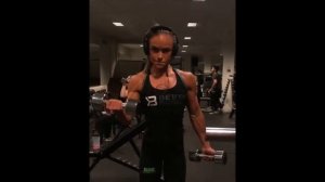 Melinda Lindmark Ripped Female Muscle Huge Biceps