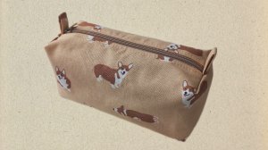 DIY/ШЬЮ КОСМЕТИЧКУ #handmade #шьюсама #дляначинающих