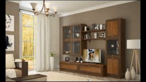 Стенки в гостиную в классическом стиле