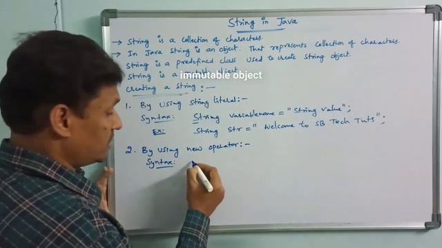 strings in java | Java Programming | in Telugu