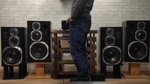 Coral x-7 vs Onkyo d-77xx Тест сравнение акустики