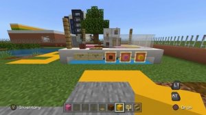 Minecraft Tutorial: How To Make A Ice Cream Stand "2019 City Tutorial"