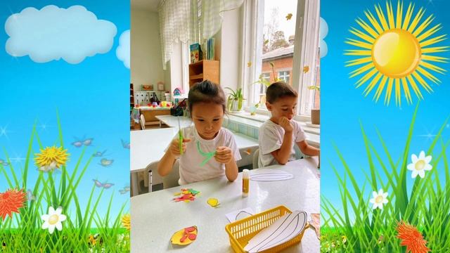 аппликация "Тарелочка с фруктами" группа № 8 смотреть онлайн