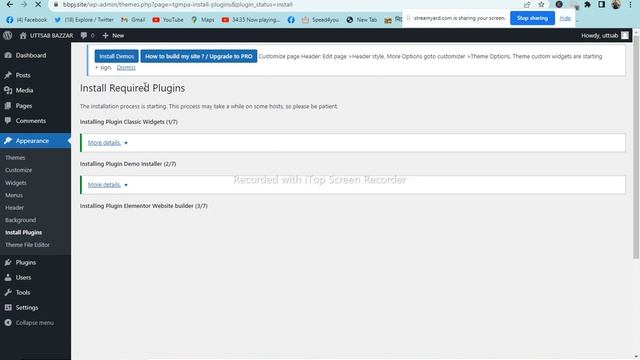 Web Design Course (eCommerce Website Create) Class no - 25