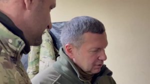 Денис Пушилин и Владимир Соловьев посетили «Спарту» в Донецком аэропорту.