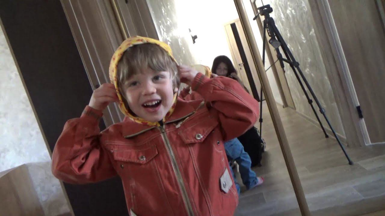 VLOG Меряем новую одежду с Димой