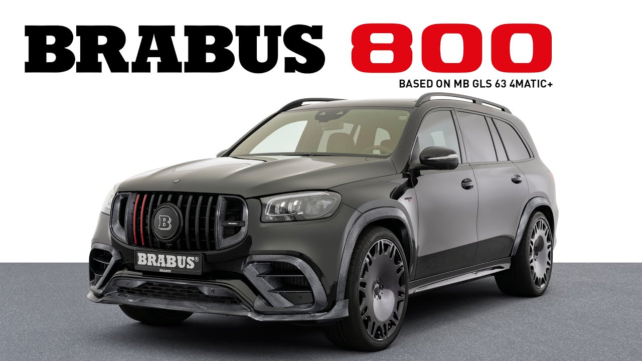 BRABUS GLS800 - Super Sport 2023 г.в.(Интерьер и экстерьер) Обзор Немецкого внедорожника.