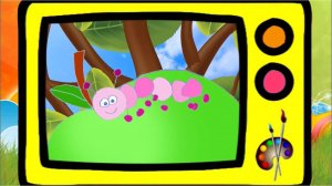 Как нарисовать гусеницу / How to draw a caterpillar. Оживающие рисунки