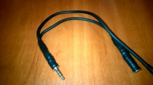 Как сделать разветвитель (переходник)  с гарнитуры на микрофон и наушники отдельно.