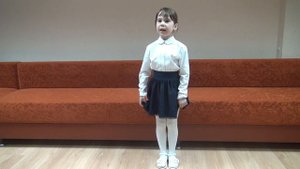 Александр Флярковский, слова Ирины Черницкой. "Что такое Родина". Зубрицкая Мария, 5 лет