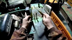 НАДЁЖНОЕ КРЕПЛЕНИЕ БЕНЗОПИЛЫ НА КРЫЛО КАРАКАТА.