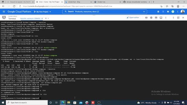 NCD1221H012 manikanta docker task 13 смотреть онлайн