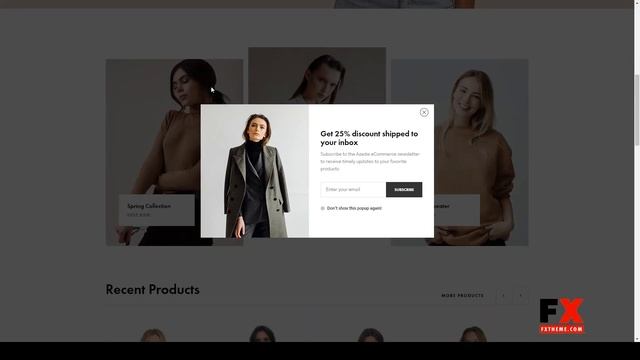 Azedw - React Clothing eCommerce Template modern react shop смотреть онлайн