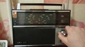 ПРОСЛУШИВАЕМ РЕСТАВРИРОВАННЫЙ VEF 201 НА СТАНДАРТНЫХ ДИАПАЗОНАХ.