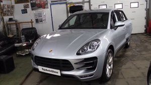 Porsche Macann Замена бокового стекла
