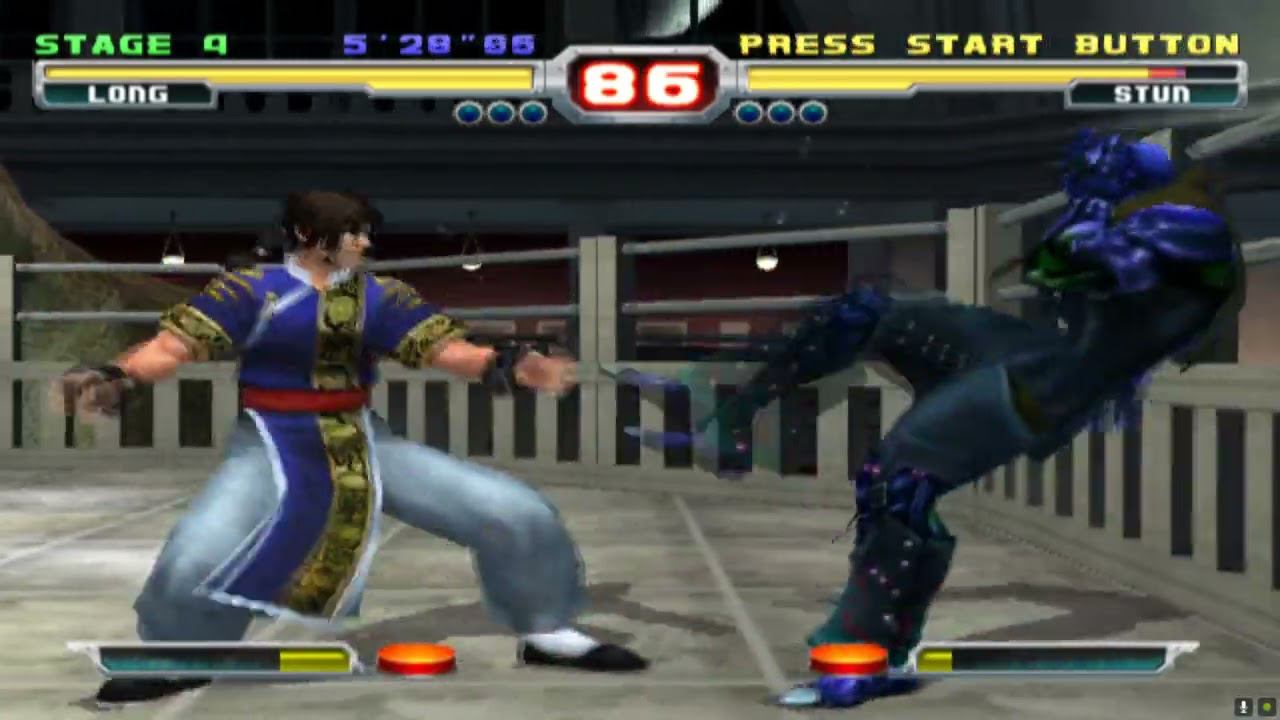 Bloody Roar 3 на PCSX2! Крутая игра, махач зверей! смотреть онлайн