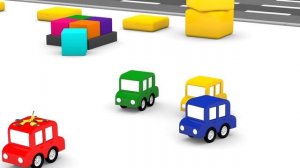 машинки для малышей — Маленькие машинки собирают пылесос — Развивающие мультики для детей.mp4