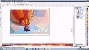 Полигональная графика CorelDRAW обучение, урок 4. Создание полигонального фона