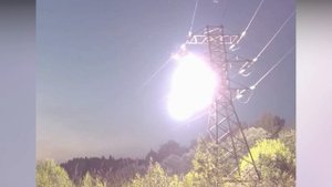Короткое замыкание на ЛЭП 110 кВ