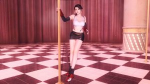 DOA 5 Momiji Tifa Lockhart Costume mod 4K [ Pole Dance ]