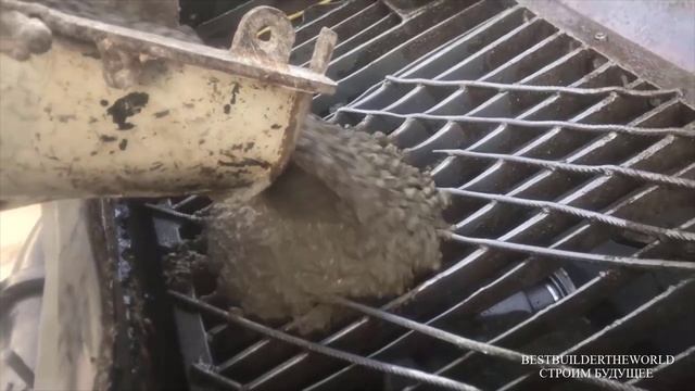 Подача бетона бетононасосом