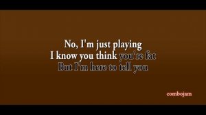 All About That Bass - Meghan Trainor (Acoustic Karaoke)