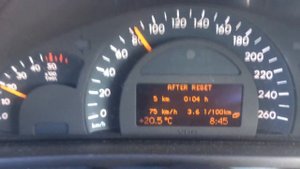 Расход топлива мерседес 2.2dci w203