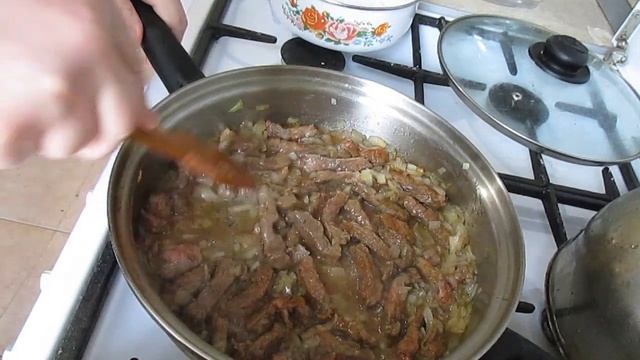СЪЕДАЕТСЯ БЫСТРО!! ОЧЕНЬ ВКУСНОЕ МЯСО / БЕФСТРОГАНОВ ИЗ ГОВЯДИНЫ смотреть онлайн