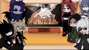 Future Upper Moons + Nezuko react to the past ||DKT AU|| ||Cringe||