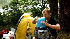 Походный лагерь.