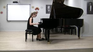 Боброва Екатерина. И. Крамер - "Этюд №2" из "50 этюдов"