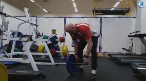 Тренировка со штангой для спины
