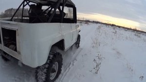 ЗМЗ 409 на 200сил. Пробный выезд