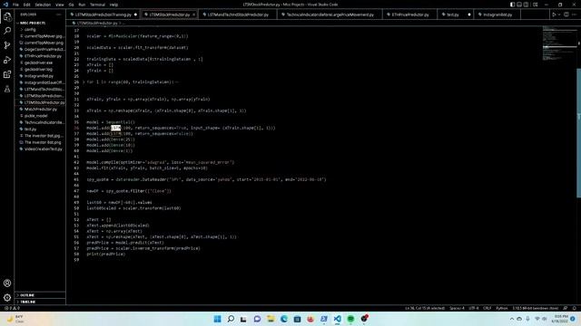 Machine Learning with Python for Stock Price Prediction! смотреть онлайн