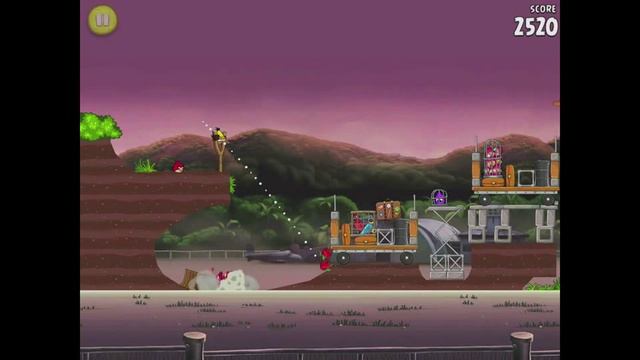 Angry Birds Rio Apple #3 Walkthrough Level 5 (9-5) смотреть онлайн