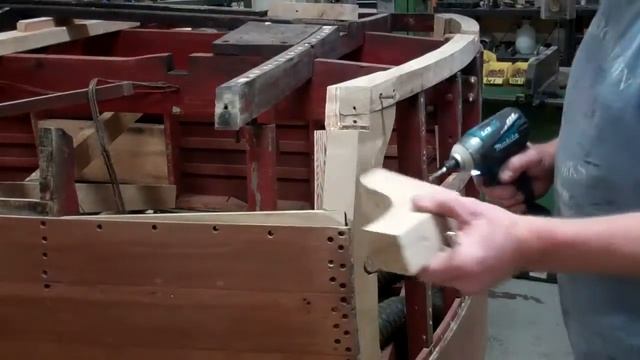 1946 Chris Craft Bright U22 Framing Milestone Reached PART II 10 27 2016 смотреть онлайн