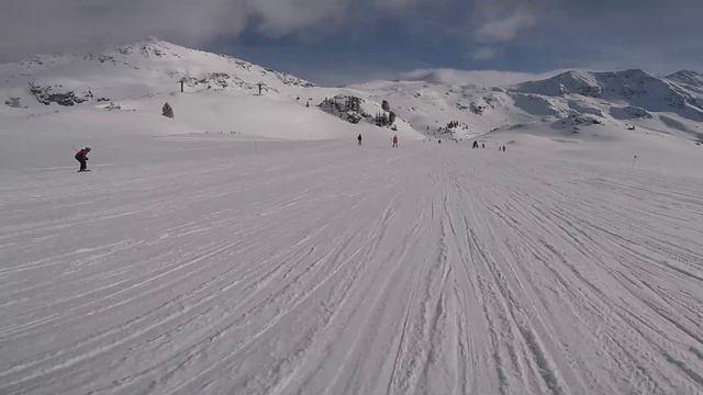 Skiing in Obertauern , Austria смотреть онлайн