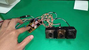 Контроллер фиксированных настроек на шаговых двигателях для антенного согласующего устройства