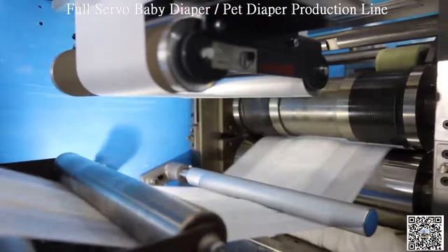 Fully Servo Pampers T-shape Waistband Baby Diapers Prodution Line Pet Diaper Production Line смотреть онлайн