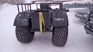 Вездеход Литл на полярном круге. Салехард.