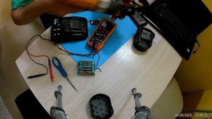 Шуруповерт AEG BS12G2 переделка  на литий без BMS