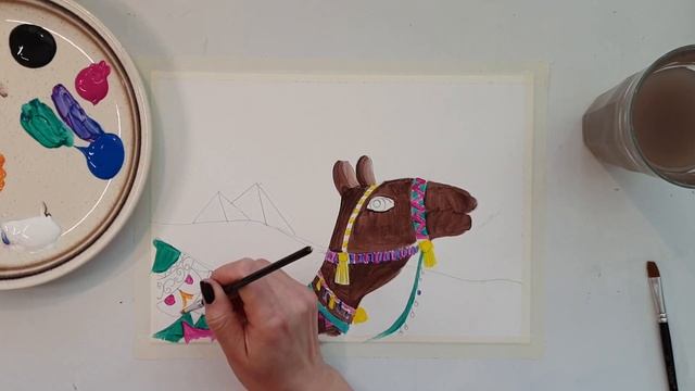 Рисуем Верблюда || Как нарисовать Верблюда! смотреть онлайн