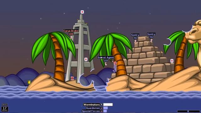 Worms Armageddon Mission 06 Sand In Your Eye смотреть онлайн