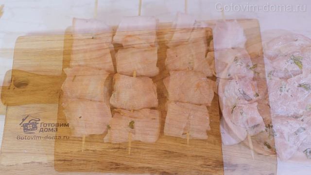 Нежнейший ШАШЛЫК в ДУХОВКЕ! Готовим Дома Шашлык из Курицы