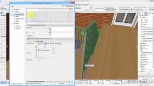 ? Урок ArchiCAD 22 (архикад) Как поменять высоту перил (ограждений)