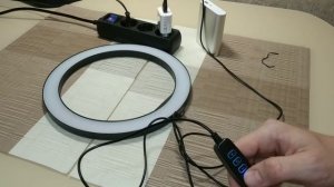 Светодиодный кольцевой светильник с AliExpress. Обзор.