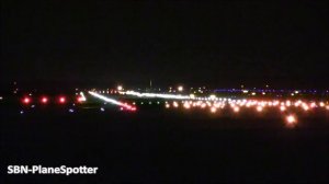 Plane Spotting As Night Falls Eindhoven Airport (HD)