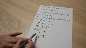 Нумерология онлайн.Как разложить Квадрат Пифагора самому