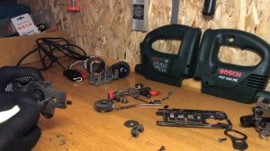 ТО и ремонт лобзика Bosch PST 650PE.