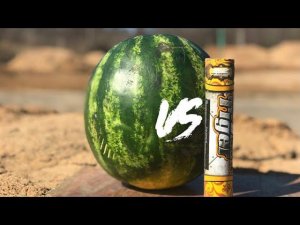 Петарда против Арбуза / Firecrackers VS Watermelon